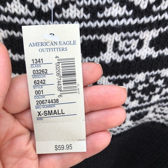 American Eagle fair isle sweater NWT - Picture 4 of 5